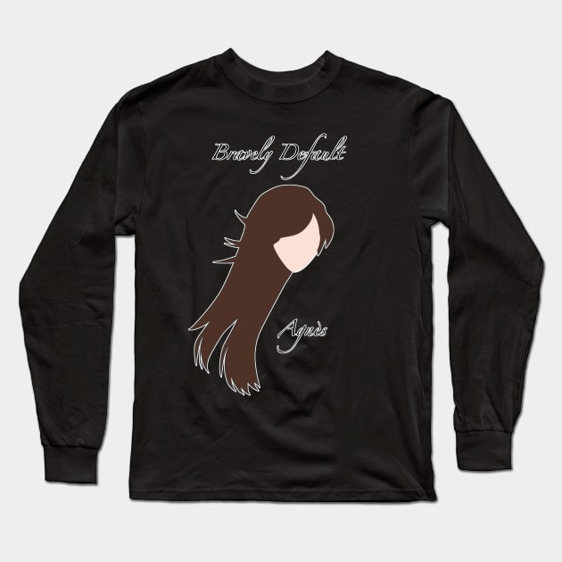 Bravely Default Agnès Long Sleeve T-Shirt by NightArk